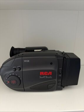 RCA Small Wonder VHS-C Camcorder in Dark Gray